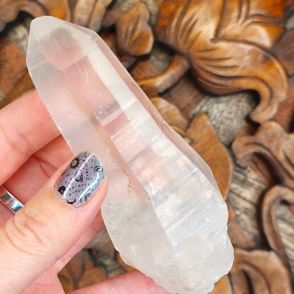 Lemurian Quartz Crystal Point,  Genuine Quartz Crystal,  Crystal … - Picture 1 of 11